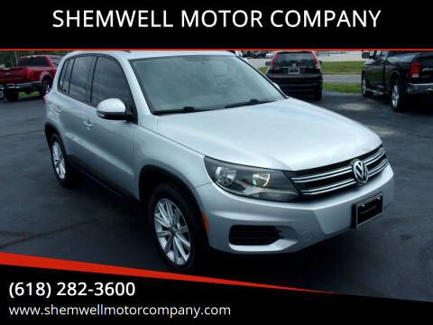 2017 Volkswagen Tiguan for sale at SHEMWELL MOTOR COMPANY in Red Bud IL