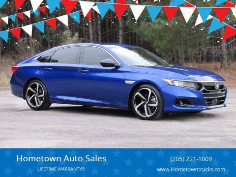 2021 Honda Accord for sale at Hometown Auto Sales - Cars in Jasper AL