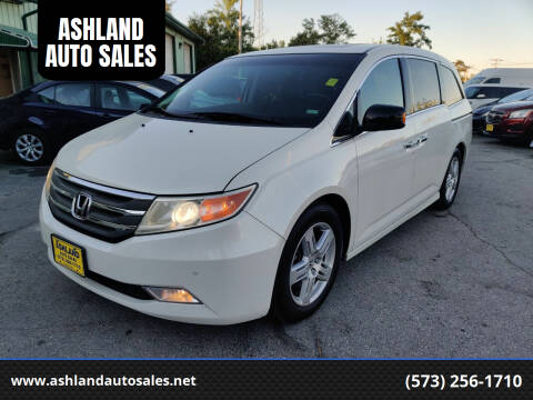 2012 Honda Odyssey for sale at ASHLAND AUTO SALES in Columbia MO