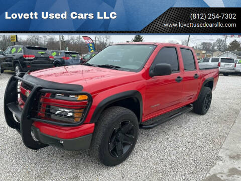 2004 Chevrolet Colorado for sale at Lovett Used Cars LLC in Washington IN