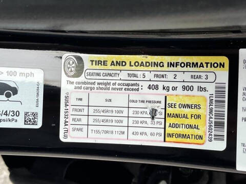 2018 Lincoln Continental Reserve