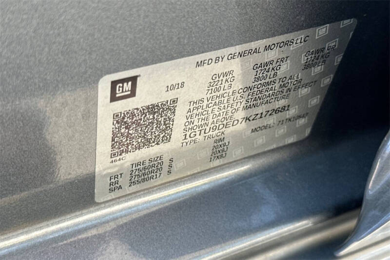 2019 GMC Sierra 1500