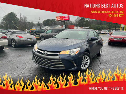 2017 Toyota Camry for sale at Nations Best Autos in Decatur GA