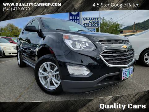 2017 Chevrolet Equinox for sale at Quality Cars in Grants Pass OR