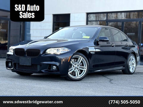 2016 BMW 5 Series for sale at S&D Auto Sales in West Bridgewater MA