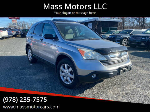 2008 Honda CR-V for sale at Mass Motors LLC in Worcester MA