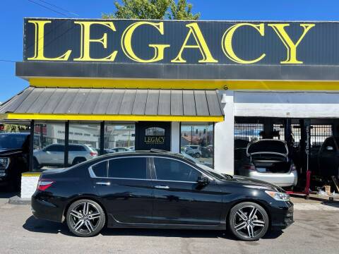 2016 Honda Accord for sale at Legacy Auto Sales in Yakima WA