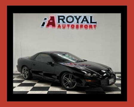 2002 Chevrolet Camaro for sale at Royal AutoSport in Elk Grove CA