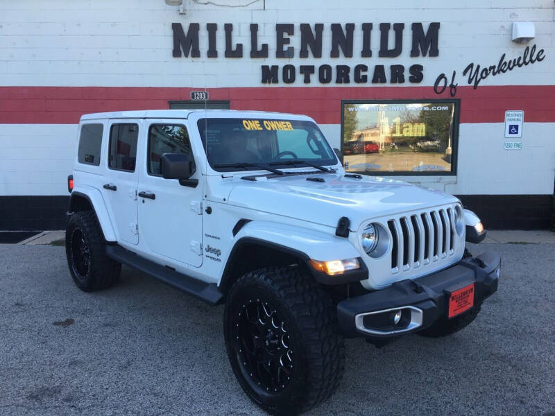 2018 Jeep Wrangler Unlimited for sale at Millennium Motorcars in Yorkville IL