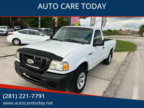 2008 Ford Ranger for sale at AUTO CARE TODAY in Spring TX