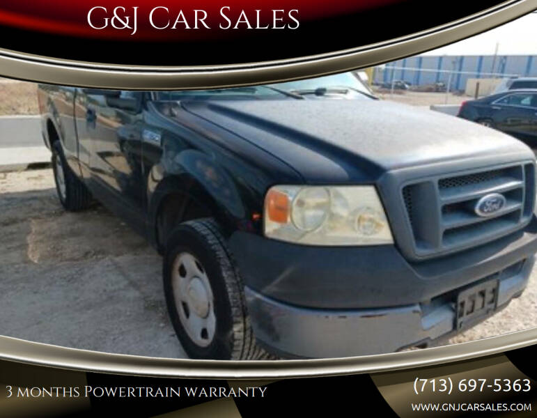 2005 Ford F-150 for sale at G&J Car Sales in Houston TX