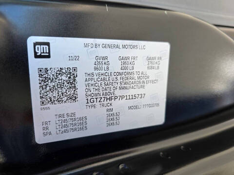 2023 GMC Savana 3500