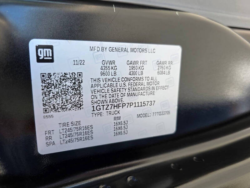 2023 GMC Savana 3500