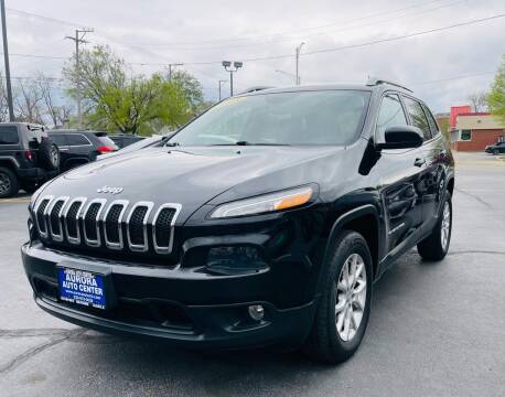 2018 Jeep Cherokee for sale at Aurora Auto Center Inc in Aurora IL