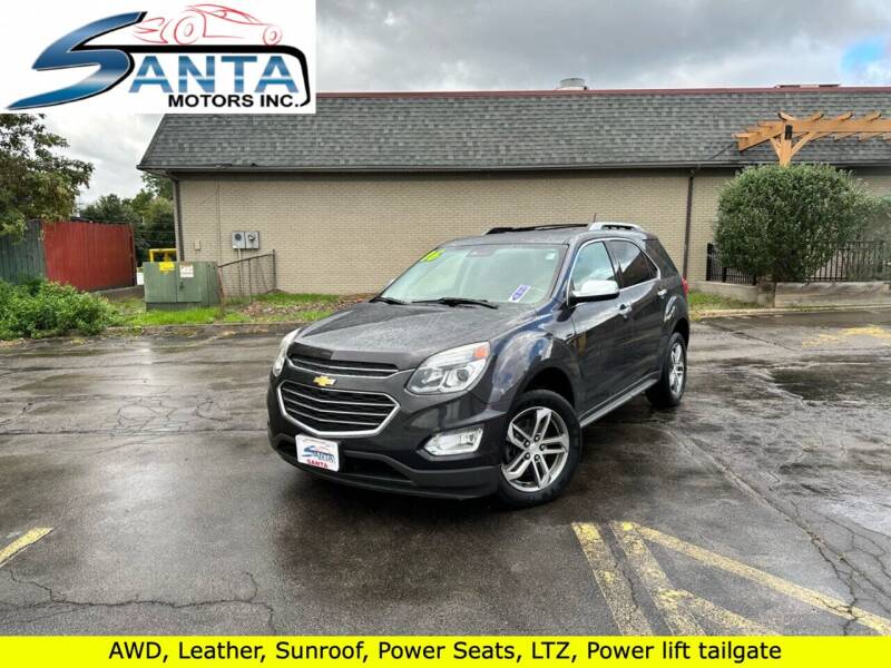 2016 Chevrolet Equinox for sale at Santa Motors Inc in Rochester NY