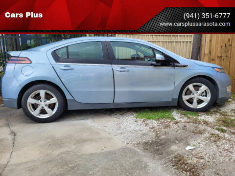 2013 Chevrolet Volt for sale at Cars Plus in Sarasota FL