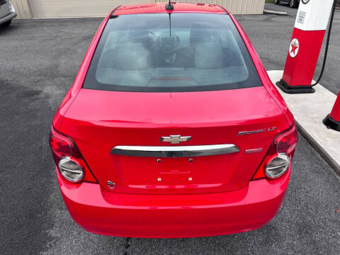 2016 Chevrolet Sonic LT Manual