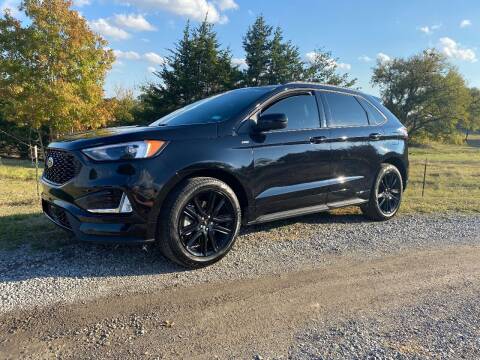 2021 Ford Edge for sale at CAVENDER MOTORS in Van Alstyne TX