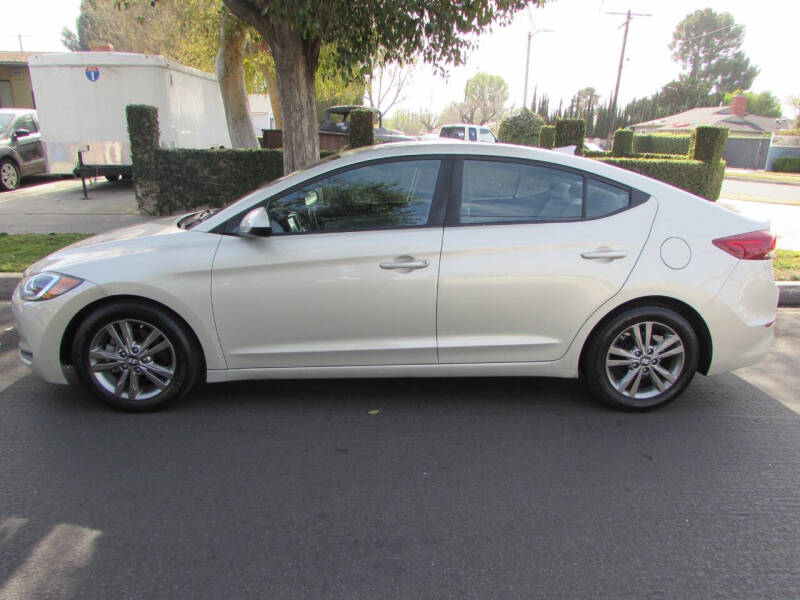 2017 Hyundai Elantra for sale at Valley's Best Auto Sales in Reseda CA