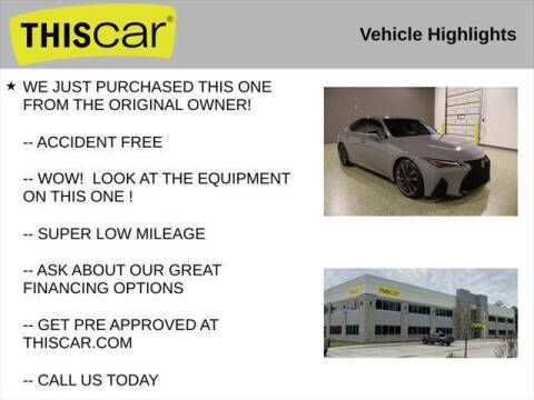 2024 Lexus IS 350 F SPORT