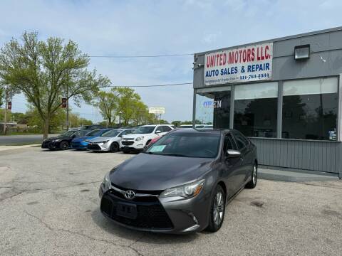 2016 Toyota Camry for sale at United Motors LLC in Saint Francis WI