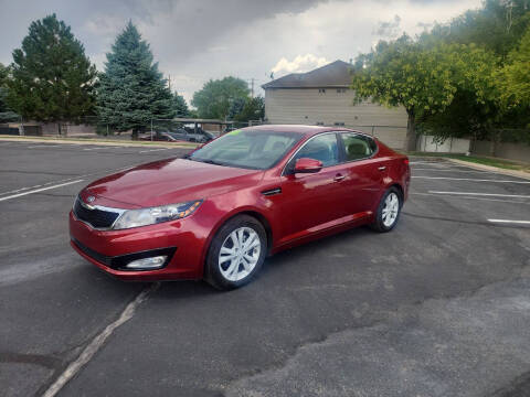 2013 Kia Optima for sale at Canyon View Auto Sales in Cedar City UT