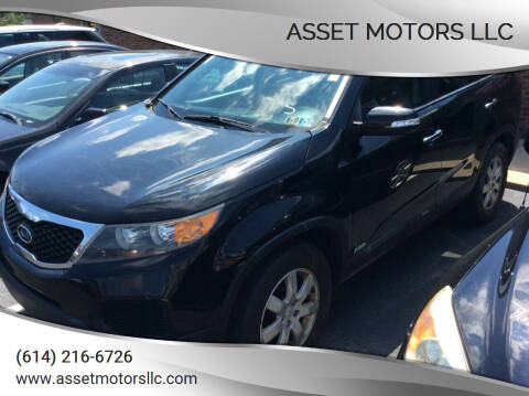 2011 Kia Sorento for sale at ASSET MOTORS LLC in Westerville OH