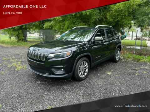 2019 Jeep Cherokee for sale at AFFORDABLE ONE LLC in Orlando FL