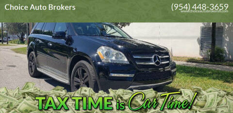 2011 Mercedes-Benz GL-Class for sale at Choice Auto Brokers in Fort Lauderdale FL