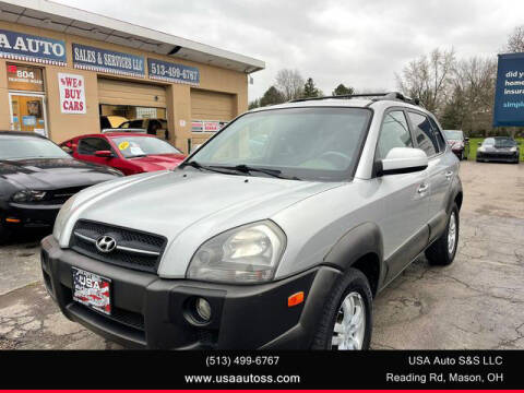 2007 Hyundai Tucson for sale at USA Auto Sales & Services, LLC in Mason OH