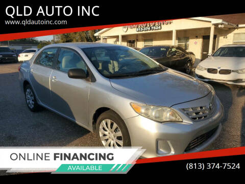 2013 Toyota Corolla for sale at QLD AUTO INC in Tampa FL