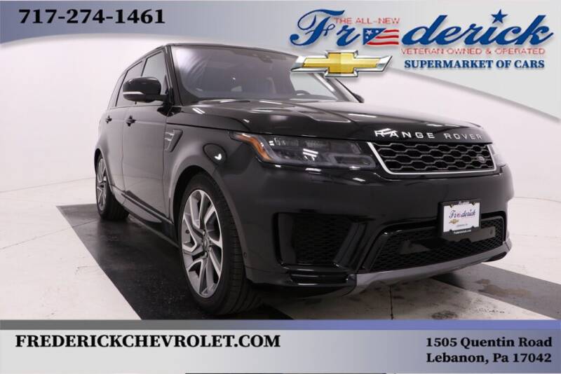 2020 Land Rover Range Rover Sport for sale at Lancaster Pre-Owned in Lancaster PA