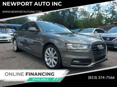 2014 Audi A4 for sale at NEWPORT AUTO INC in Tampa FL