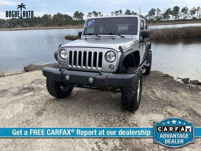 2018 Jeep Wrangler JK Unlimited for sale at Bogue Auto Sales in Newport NC