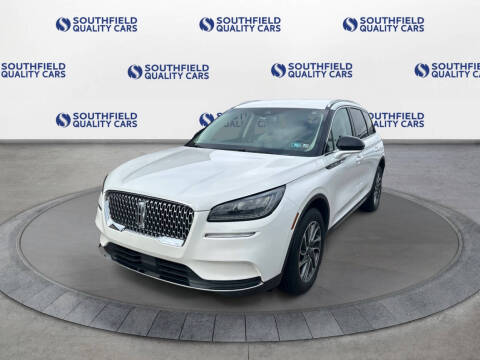 2022 Lincoln Corsair for sale at SOUTHFIELD QUALITY CARS in Detroit MI