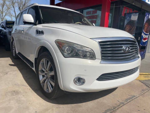 2013 Infiniti QX56 for sale at Dynamite Deals LLC in Arnold MO