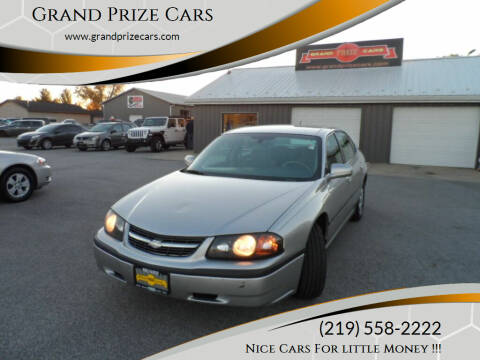 2005 Chevrolet Impala for sale at Grand Prize Cars in Cedar Lake IN