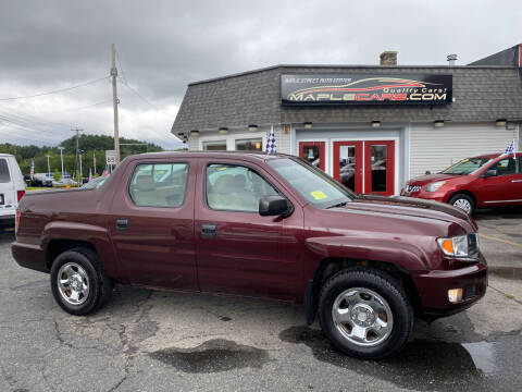 2010 Honda Ridgeline for sale at Maple Street Auto Center in Marlborough MA