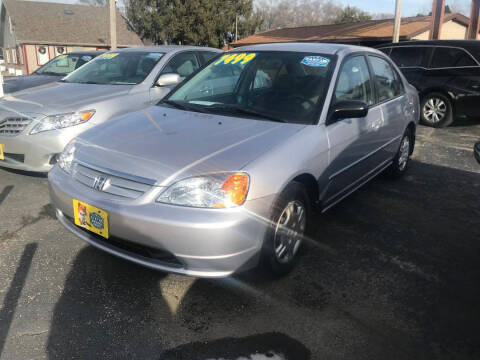 2002 Honda Civic for sale at Advantage Auto Sales & Imports Inc in Loves Park IL