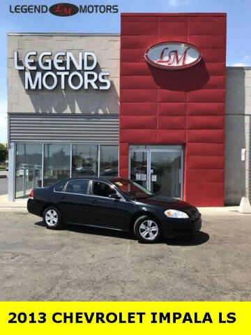 2013 Chevrolet Impala for sale at Legend Motors of Detroit - Legend Motors of Ferndale in Ferndale MI