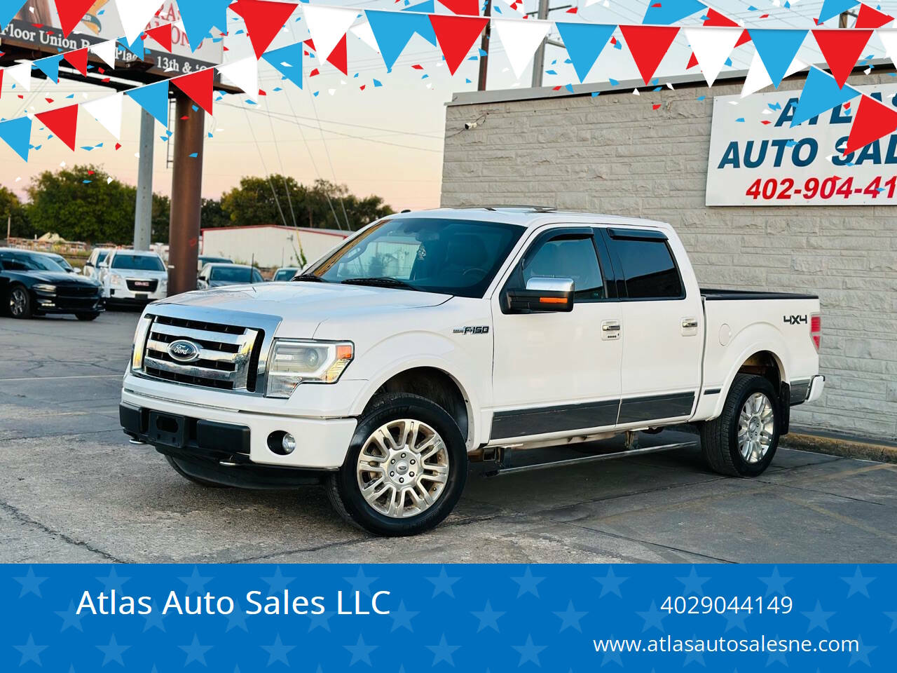 2013 Ford F-150 for sale at Atlas Auto Sales LLC in Lincoln, NE