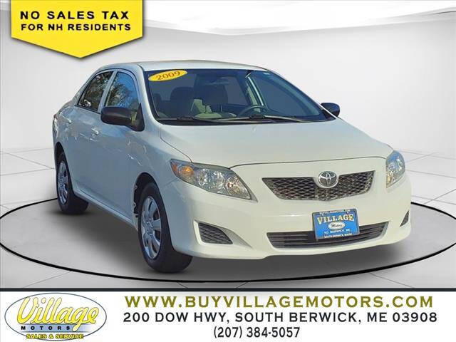 2009 Toyota Corolla for sale at Village Motors in South Berwick ME