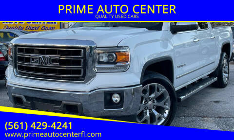 2015 GMC Sierra 1500 for sale at PRIME AUTO CENTER in Palm Springs FL