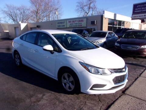 2017 Chevrolet Cruze for sale at Gregory J Auto Sales in Roseville MI
