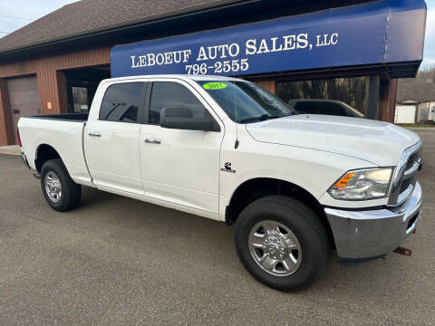 2017 RAM 2500 for sale at LeBoeuf Auto Sales in Waterford PA