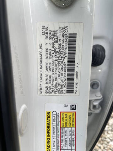 2019 Honda Accord Touring