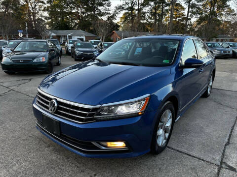 2016 Volkswagen Passat for sale at Newtown Motors in Virginia Beach VA