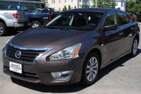 2013 Nissan Altima for sale at Grasso's Auto Sales in Providence RI