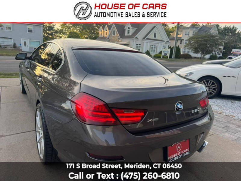 2013 BMW 6 Series 650i xDrive Gran Coupe