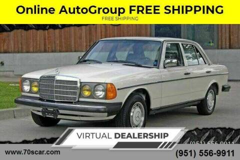 1983 Mercedes-Benz 240-Class for sale at Car Group       FREE SHIPPING in Riverside CA